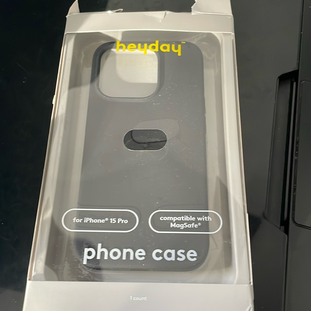 Brand new iphone 15 pro case black